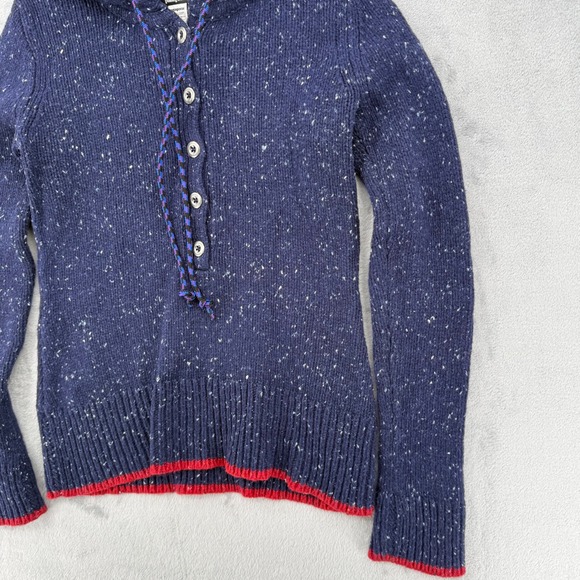 Patagonia Ranchito Hoody Merino‎ Wool Blend Classic Navy Blue Women's Small - Picture 5 of 13